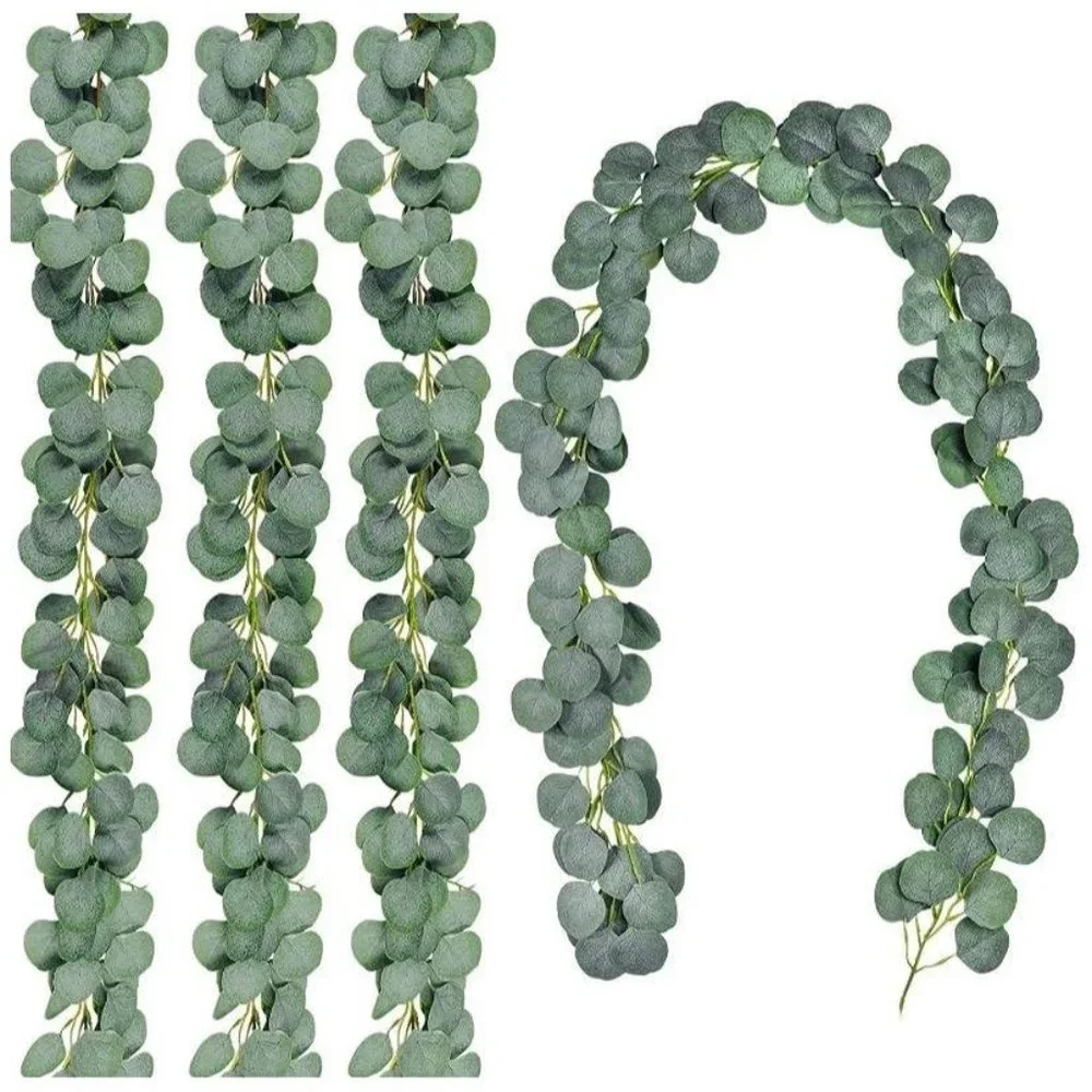 4 Pack Eucalyptus Garland Greenery Vines Strands Wedding Centerpiece Decor 26 to